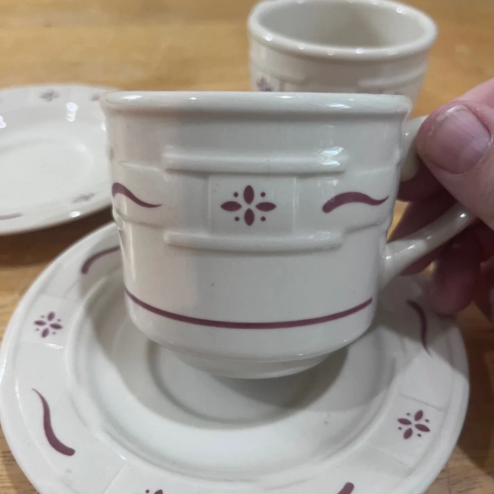 Longaberger pottery woven